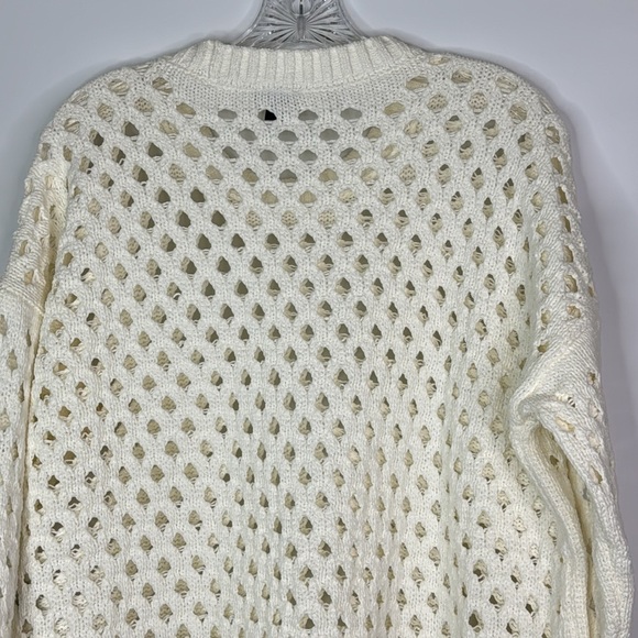 Torrid Cream Open Weaver Sweater Size 00 - Picture 5 of 9